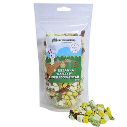 Factoryherbs MIESZANKA WARZYW LIOFILIZOWANYCH 50g